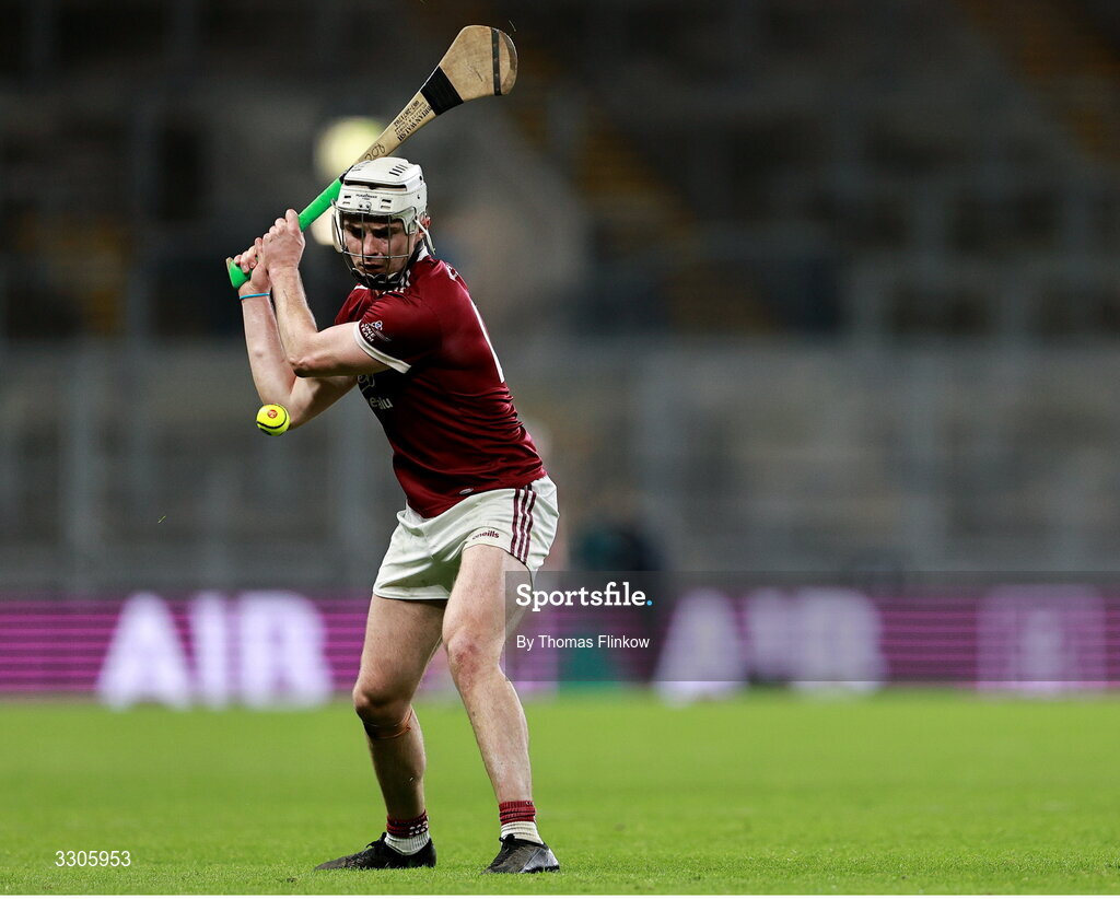 6 December 2025; Rory O’Connor of St Martin’s during the AIB Leinster GAA Hurling Senior Club Championship final match between St Martin's of Wexford and Shamrocks Ballyhale of Kilkenny at Croke Park in Dublin. Photo by Thomas Flinkow/Sportsfile