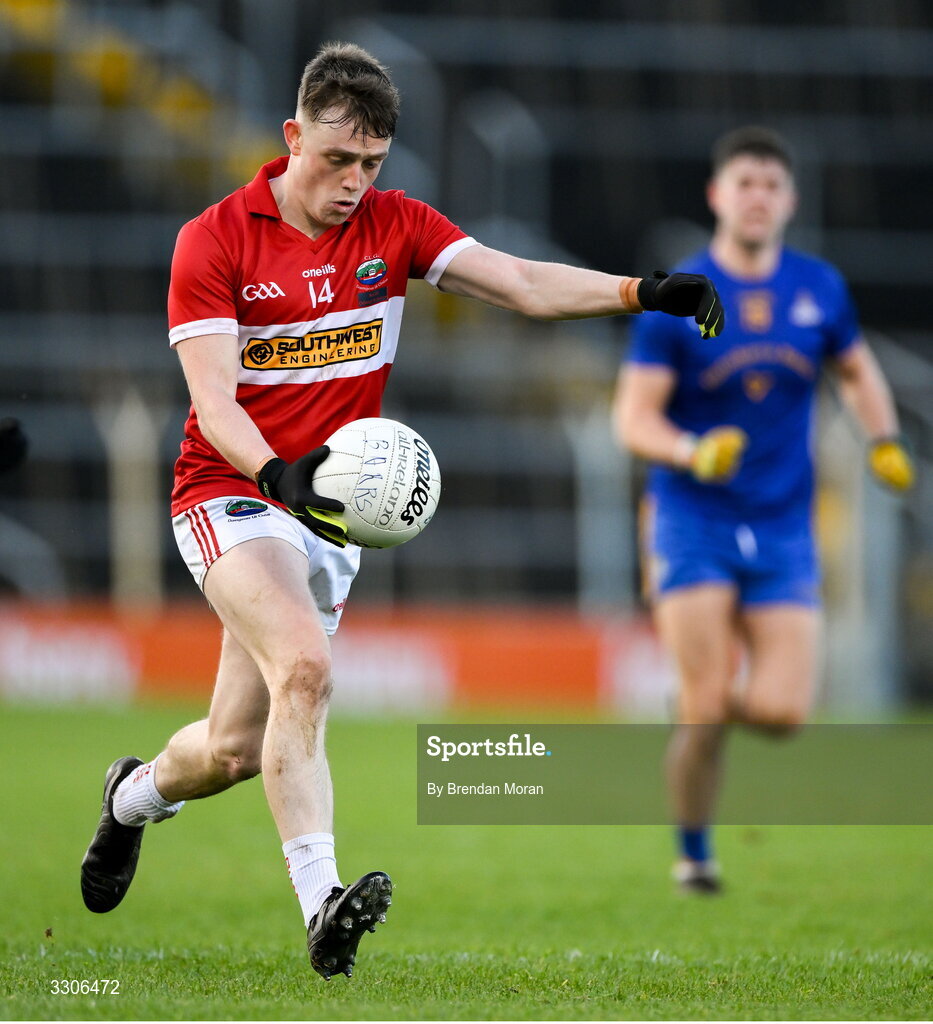 7 December 2025; Matthew Flaherty of Dingle during the AIB Munster GAA Football Senior Club Championship final match between Dingle and St Finbarr's at FBD Semple Stadium in Thurles, Tipperary. Photo by Brendan Moran/Sportsfile
