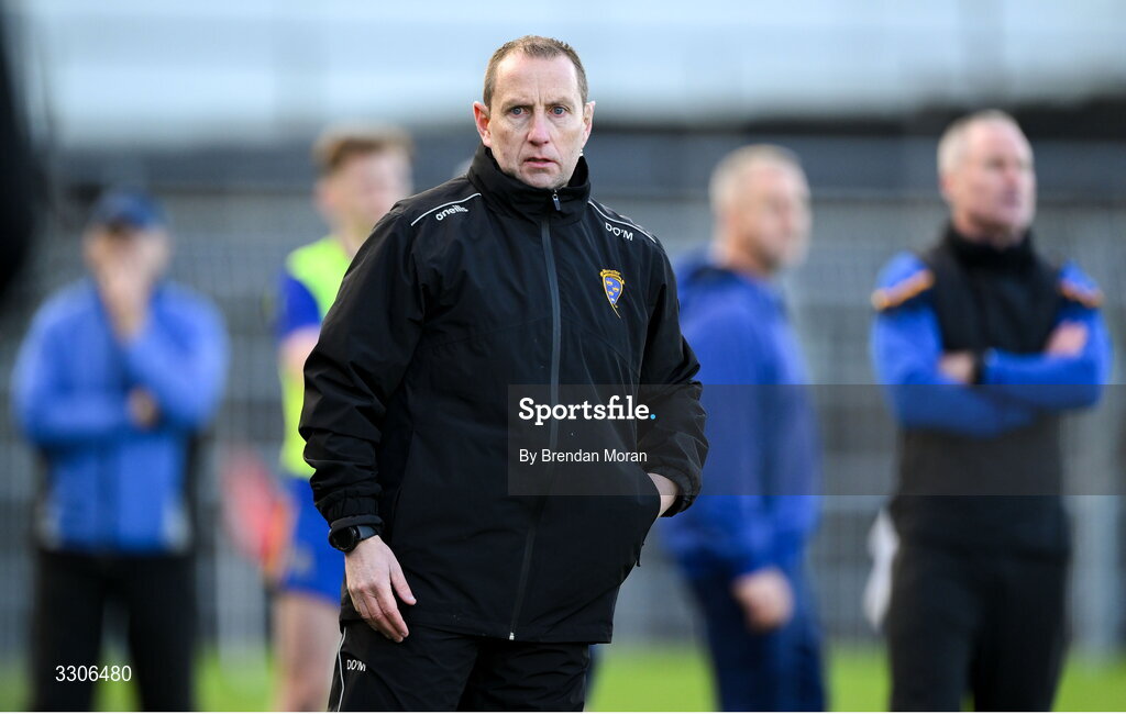 7 December 2025; Sideline official Derek O'Mahony during his last match as a match official in the AIB Munster GAA Football Senior Club Championship final match between Dingle and St Finbarr's at FBD Semple Stadium in Thurles, Tipperary. Photo by Brendan Moran/Sportsfile