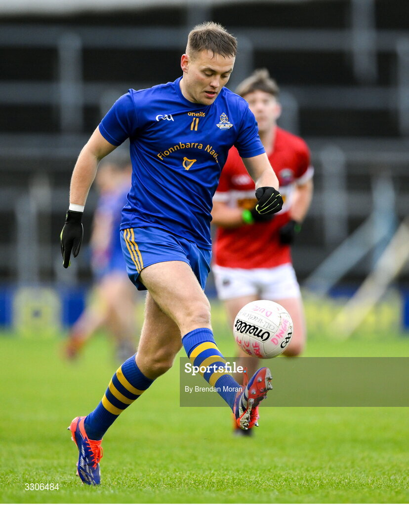 7 December 2025; Steven Sherlock of St Finbarr's during the AIB Munster GAA Football Senior Club Championship final match between Dingle and St Finbarr's at FBD Semple Stadium in Thurles, Tipperary. Photo by Brendan Moran/Sportsfile