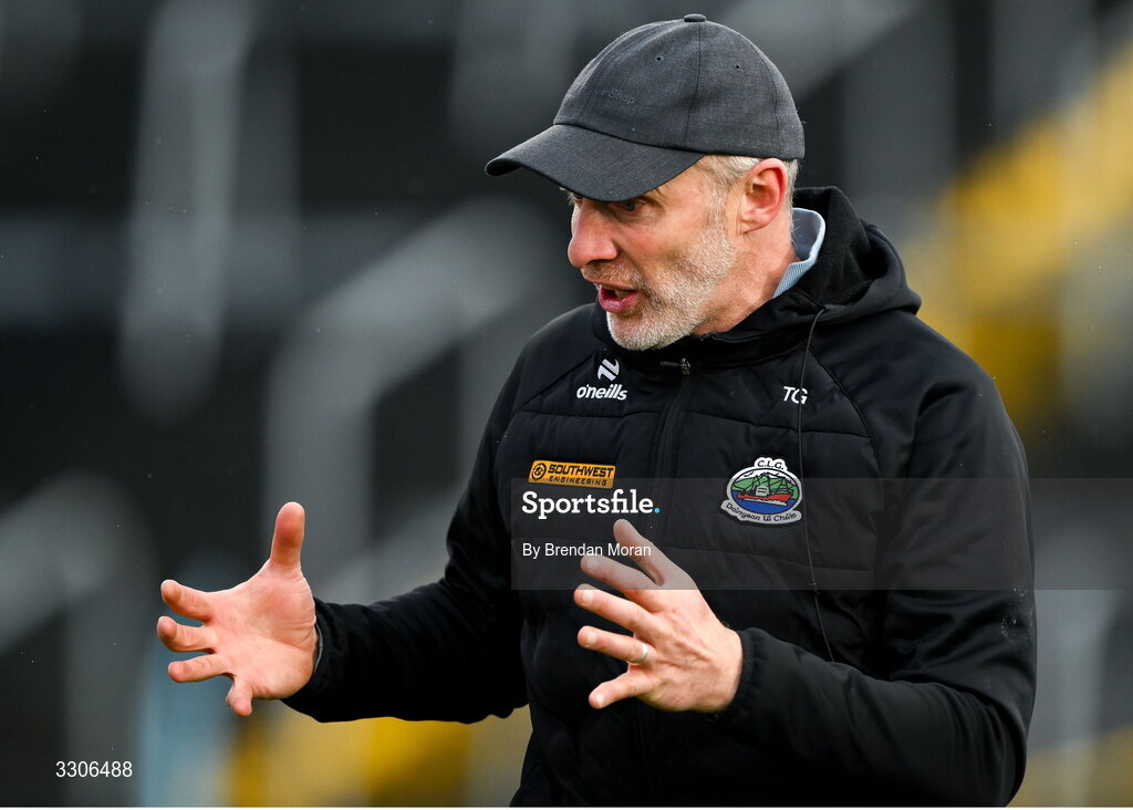 7 December 2025; Dingle selector Tommy Griffin before the AIB Munster GAA Football Senior Club Championship final match between Dingle and St Finbarr's at FBD Semple Stadium in Thurles, Tipperary. Photo by Brendan Moran/Sportsfile