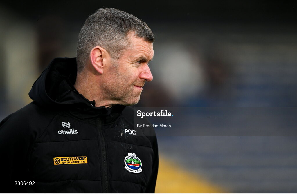 7 December 2025; Dingle manager Padraig Corcoran during the AIB Munster GAA Football Senior Club Championship final match between Dingle and St Finbarr's at FBD Semple Stadium in Thurles, Tipperary. Photo by Brendan Moran/Sportsfile