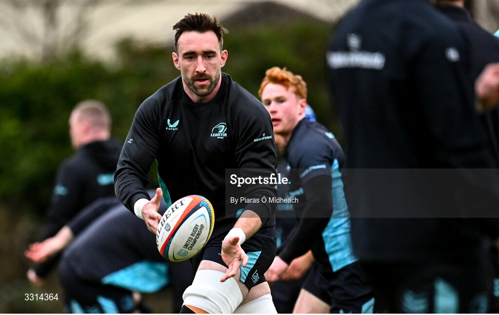 29 December 2025; Jack Conan during Leinster Rugby squad training at Rosemount in UCD, Dublin. Photo by Piaras Ó Mídheach/Sportsfile