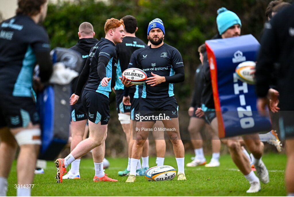 29 December 2025; Jamison Gibson-Park during Leinster Rugby squad training at Rosemount in UCD, Dublin. Photo by Piaras Ó Mídheach/Sportsfile