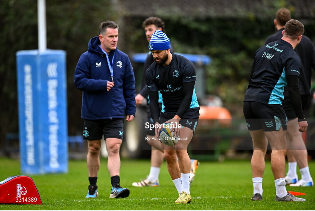29 December 2025; Jamison Gibson-Park during Leinster Rugby squad training at Rosemount in UCD, Dublin. Photo by Piaras Ó Mídheach/Sportsfile