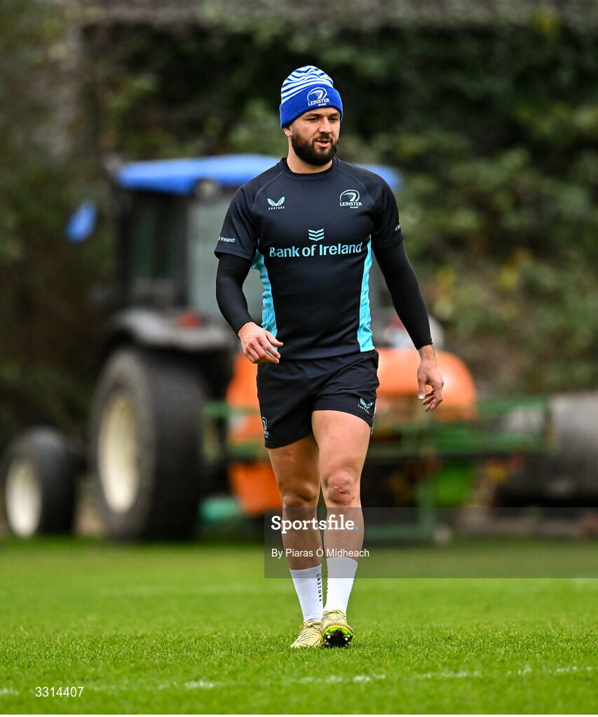 29 December 2025; Jamison Gibson-Park during Leinster Rugby squad training at Rosemount in UCD, Dublin. Photo by Piaras Ó Mídheach/Sportsfile