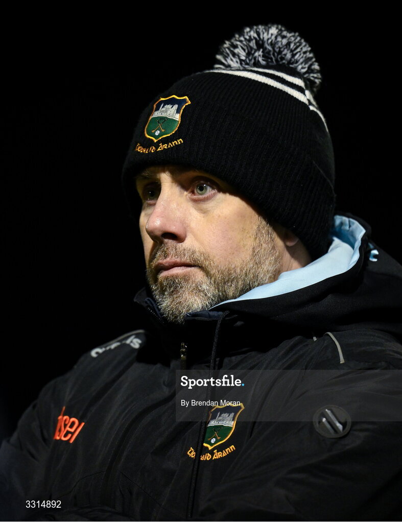 2 January 2026; Tipperary manager Niall Fitzgerald during the McGrath Cup match between Limerick and Tipperary at Mick Neville Park in Rathkeale, Limerick. Photo by Brendan Moran/Sportsfile