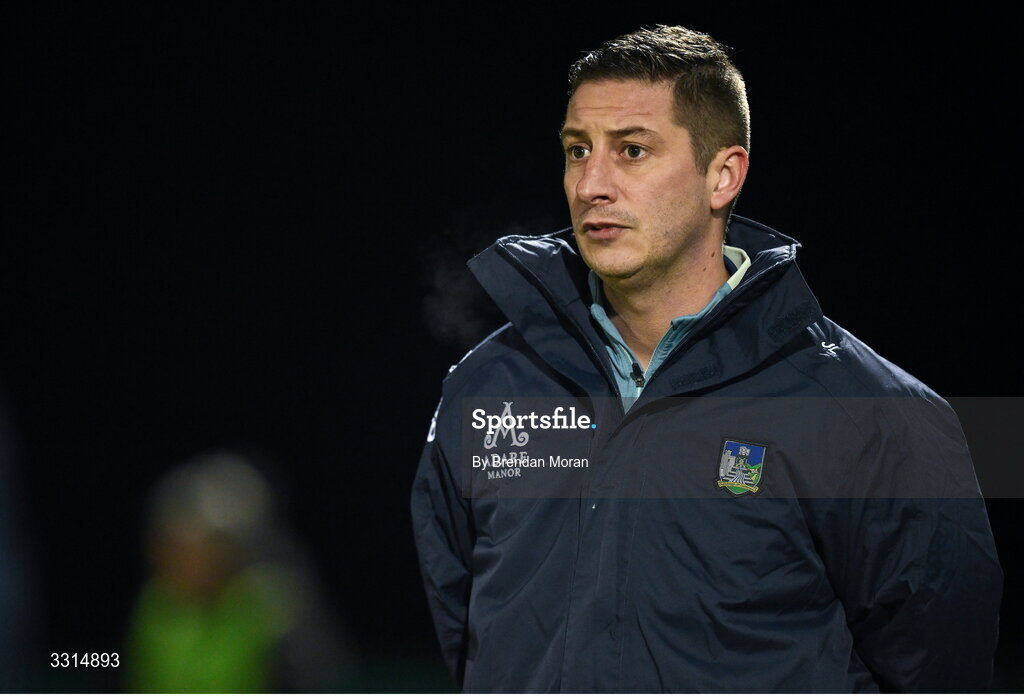 2 January 2026; Limerick selector Micheál Cahill during the McGrath Cup match between Limerick and Tipperary at Mick Neville Park in Rathkeale, Limerick. Photo by Brendan Moran/Sportsfile