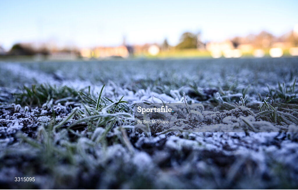 3 January 2026; A view of the pitch conditions before the Co-Op Superstores Munster Senior Hurling League match between Tipperary and Waterford at Clonmel Sportsfield in Clonmel, Tipperary. Photo by Ben McShane/Sportsfile