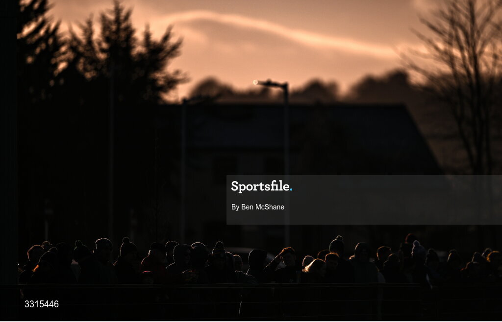 3 January 2026; Supporters before the Co-Op Superstores Munster Senior Hurling League match between Tipperary and Waterford at Fethard Town Park in Fethard, Tipperary. Photo by Ben McShane/Sportsfile