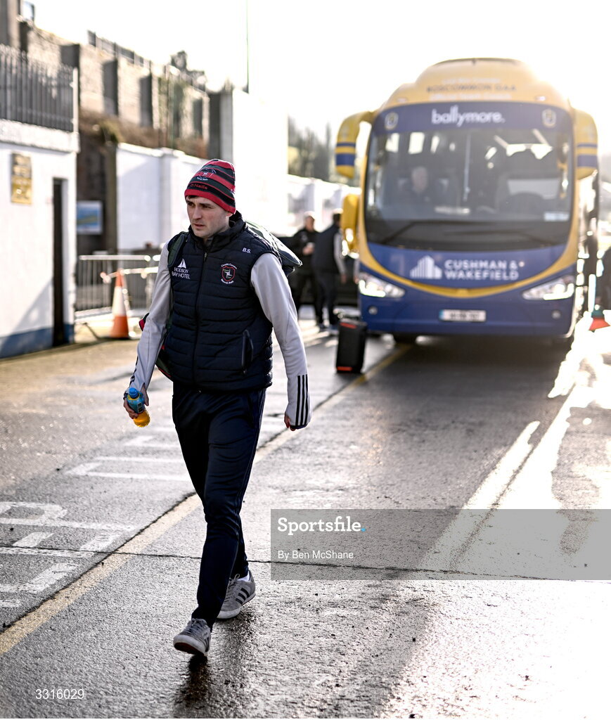 4 January 2026; Brian Stack of St Brigid's before the AIB GAA Football All-Ireland Senior Club Championship semi-final match between between St Brigid's of Roscommon and Scotstown of Monaghan at Kingspan Breffni in Cavan. Photo by Ben McShane/Sportsfile