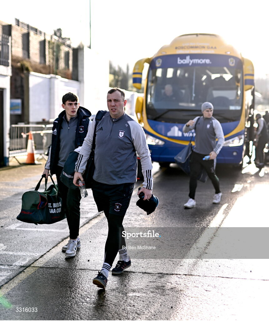 4 January 2026; Ciarán Sugrue of St Brigid's before the AIB GAA Football All-Ireland Senior Club Championship semi-final match between between St Brigid's of Roscommon and Scotstown of Monaghan at Kingspan Breffni in Cavan. Photo by Ben McShane/Sportsfile