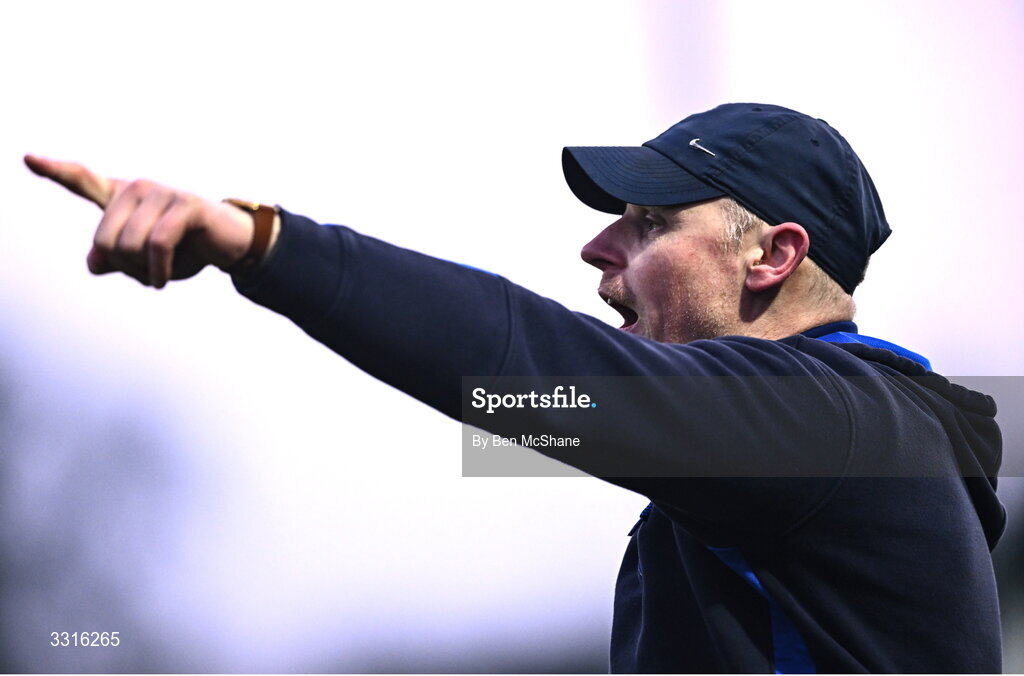 4 January 2026; Scotstown manager David McCague during the AIB GAA Football All-Ireland Senior Club Championship semi-final match between between St Brigid's of Roscommon and Scotstown of Monaghan at Kingspan Breffni in Cavan. Photo by Ben McShane/Sportsfile