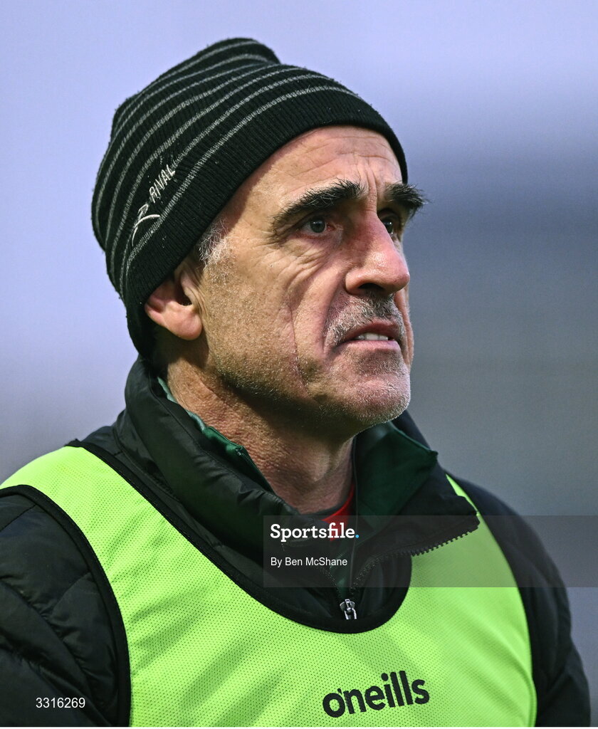 4 January 2026; St Brigid's manager Anthony Cunningham during the AIB GAA Football All-Ireland Senior Club Championship semi-final match between between St Brigid's of Roscommon and Scotstown of Monaghan at Kingspan Breffni in Cavan. Photo by Ben McShane/Sportsfile