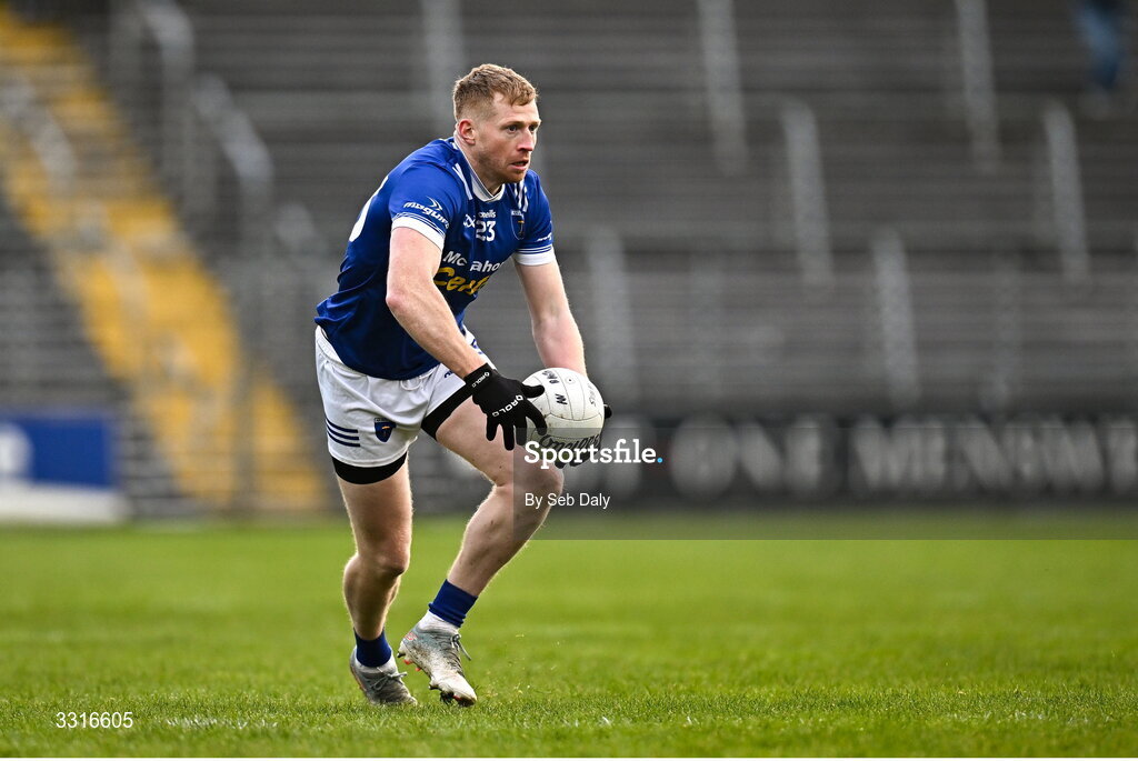 4 January 2026; Kieran Hughes of Scotstown during the AIB GAA Football All-Ireland Senior Club Championship semi-final match between between St Brigid's of Roscommon and Scotstown of Monaghan at Kingspan Breffni in Cavan. Photo by Seb Daly/Sportsfile
