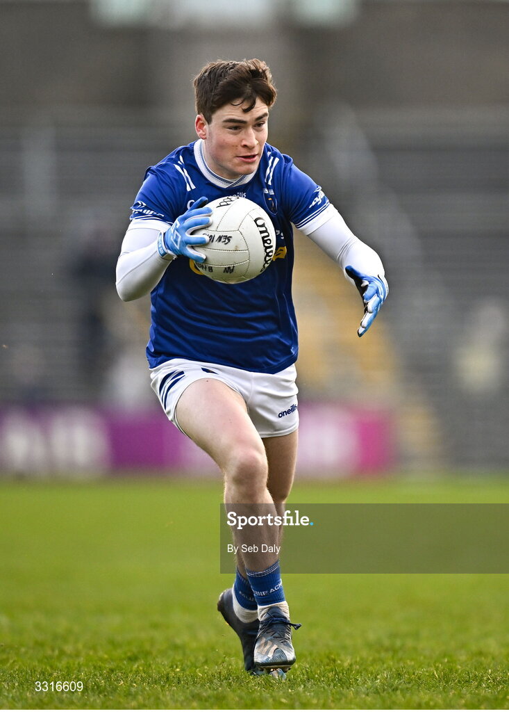 4 January 2026; Max Maguire of Scotstown during the AIB GAA Football All-Ireland Senior Club Championship semi-final match between between St Brigid's of Roscommon and Scotstown of Monaghan at Kingspan Breffni in Cavan. Photo by Seb Daly/Sportsfile