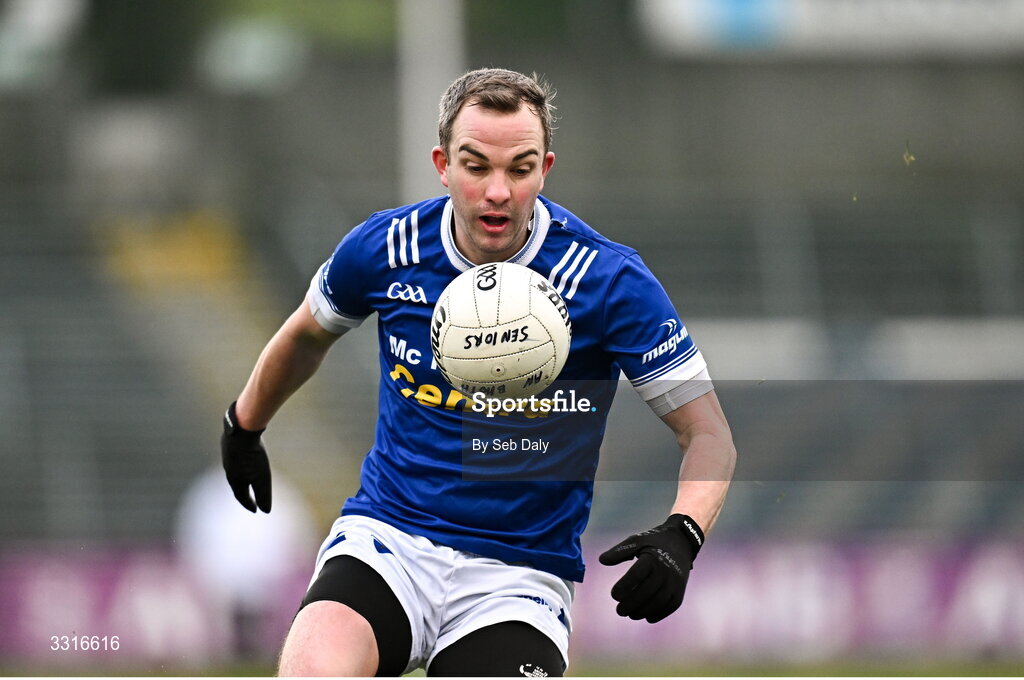 4 January 2026; Jack McCarron of Scotstown during the AIB GAA Football All-Ireland Senior Club Championship semi-final match between between St Brigid's of Roscommon and Scotstown of Monaghan at Kingspan Breffni in Cavan. Photo by Seb Daly/Sportsfile