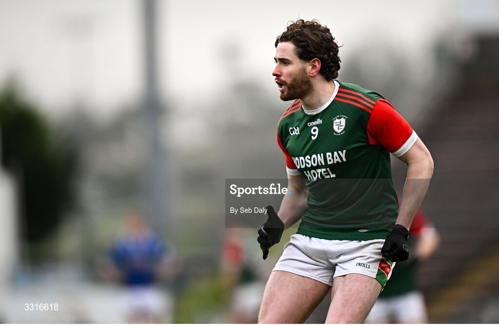 4 January 2026; Eddie Nolan of St Brigid's during the AIB GAA Football All-Ireland Senior Club Championship semi-final match between between St Brigid's of Roscommon and Scotstown of Monaghan at Kingspan Breffni in Cavan. Photo by Seb Daly/Sportsfile