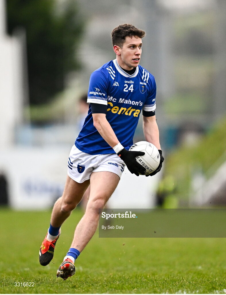 4 January 2026; Francis Maguire of Scotstown during the AIB GAA Football All-Ireland Senior Club Championship semi-final match between between St Brigid's of Roscommon and Scotstown of Monaghan at Kingspan Breffni in Cavan. Photo by Seb Daly/Sportsfile