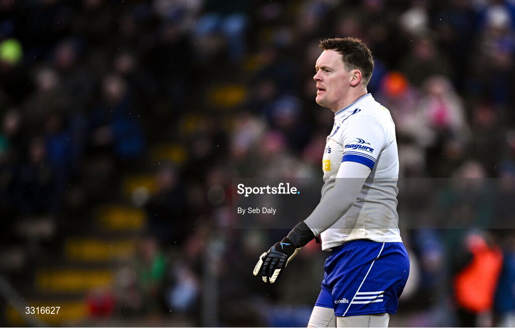 4 January 2026; Scotstown goalkeeper Rory Beggan during the AIB GAA Football All-Ireland Senior Club Championship semi-final match between between St Brigid's of Roscommon and Scotstown of Monaghan at Kingspan Breffni in Cavan. Photo by Seb Daly/Sportsfile