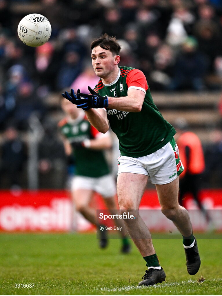 4 January 2026; Brian Stack of St Brigid's during the AIB GAA Football All-Ireland Senior Club Championship semi-final match between between St Brigid's of Roscommon and Scotstown of Monaghan at Kingspan Breffni in Cavan. Photo by Seb Daly/Sportsfile