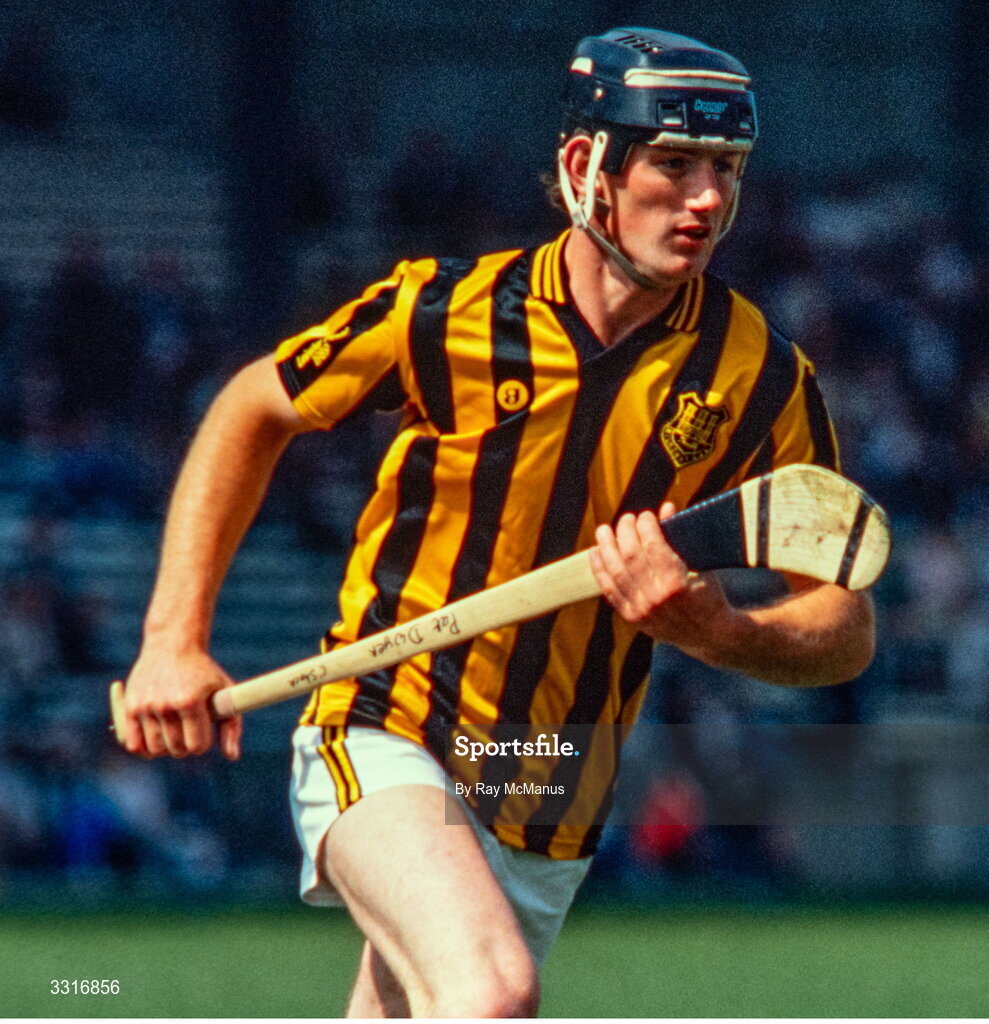 9 July 1989; Pat O'Dwyer of Kilkenny during the Leinster Senior Hurling Championship Final match between Kilkenny and Offaly at Croke Park, Dublin. Photo by Ray McManus/Sportsfile