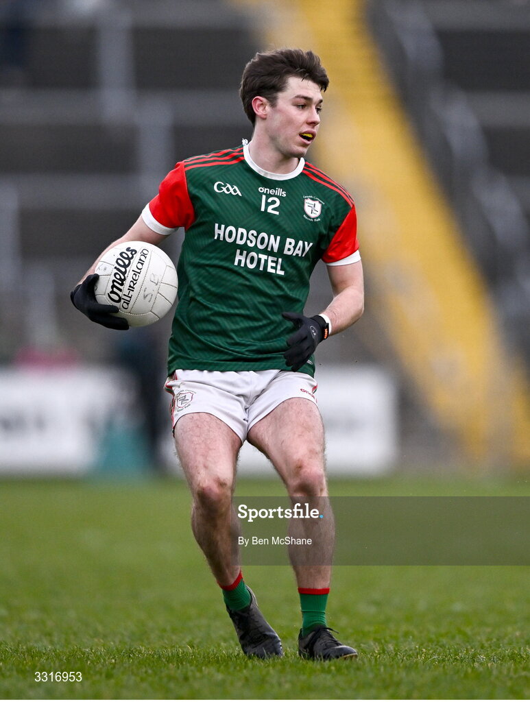 4 January 2026; Bobby Nugent of St Brigid's during the AIB GAA Football All-Ireland Senior Club Championship semi-final match between between St Brigid's of Roscommon and Scotstown of Monaghan at Kingspan Breffni in Cavan. Photo by Ben McShane/Sportsfile