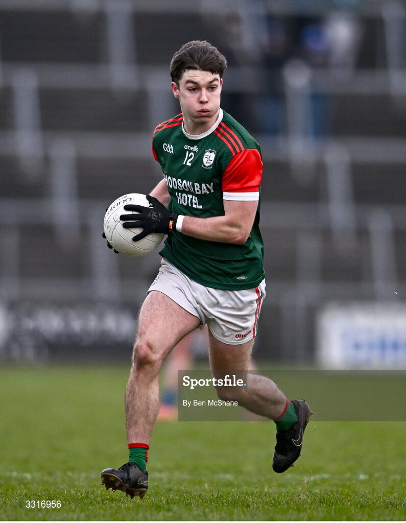 4 January 2026; Bobby Nugent of St Brigid's during the AIB GAA Football All-Ireland Senior Club Championship semi-final match between between St Brigid's of Roscommon and Scotstown of Monaghan at Kingspan Breffni in Cavan. Photo by Ben McShane/Sportsfile