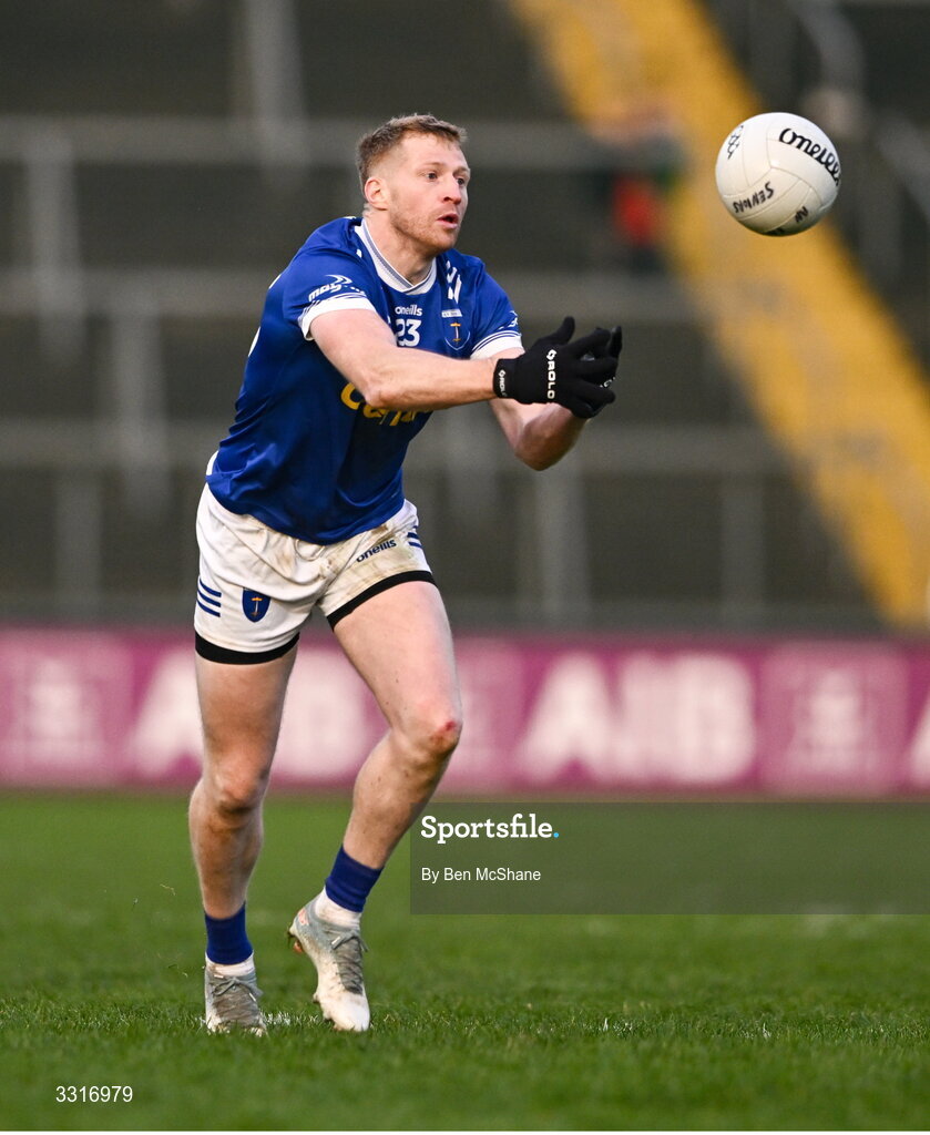 4 January 2026; Kieran Hughes of Scotstown during the AIB GAA Football All-Ireland Senior Club Championship semi-final match between between St Brigid's of Roscommon and Scotstown of Monaghan at Kingspan Breffni in Cavan. Photo by Ben McShane/Sportsfile