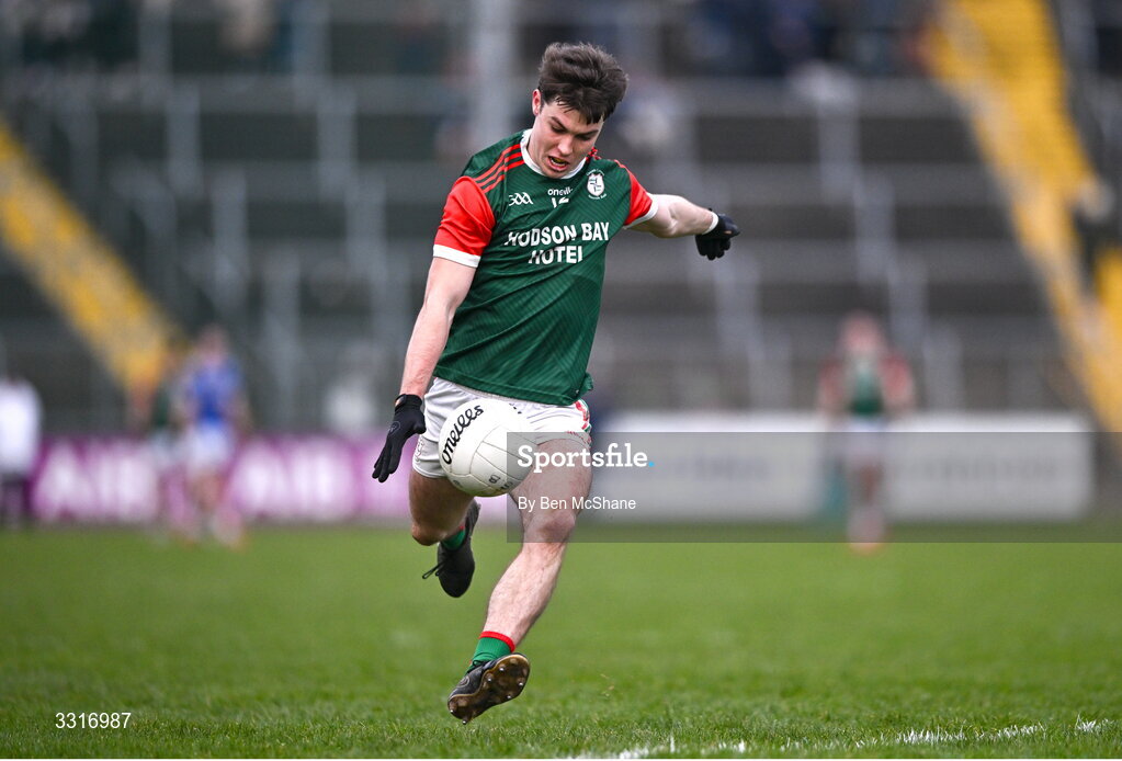 4 January 2026; Bobby Nugent of St Brigid's during the AIB GAA Football All-Ireland Senior Club Championship semi-final match between between St Brigid's of Roscommon and Scotstown of Monaghan at Kingspan Breffni in Cavan. Photo by Ben McShane/Sportsfile
