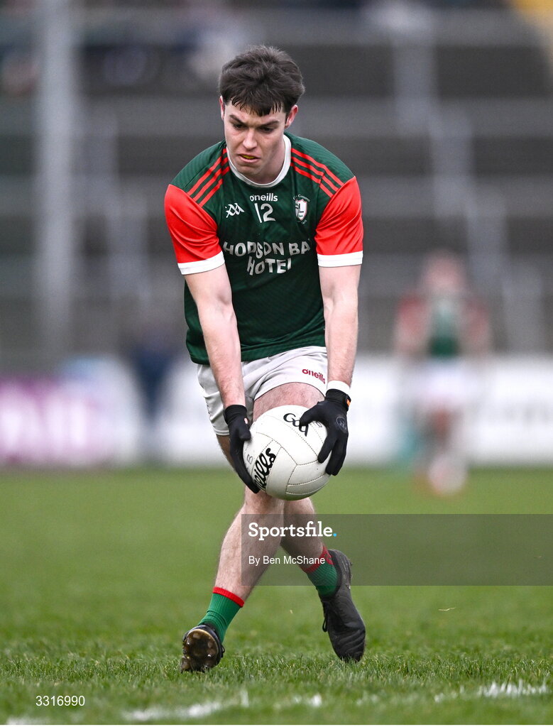 4 January 2026; Bobby Nugent of St Brigid's during the AIB GAA Football All-Ireland Senior Club Championship semi-final match between between St Brigid's of Roscommon and Scotstown of Monaghan at Kingspan Breffni in Cavan. Photo by Ben McShane/Sportsfile