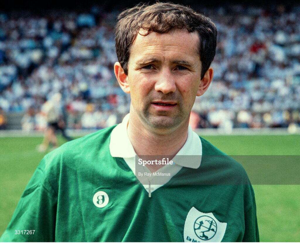 6 August 1989; Ger Coughlan of Offaly before the All-Ireland Senior Hurling Championship Semi-Final match between Antrim and Offaly in at Croke Park in Dublin. Photo by Ray McManus/Sportsfile