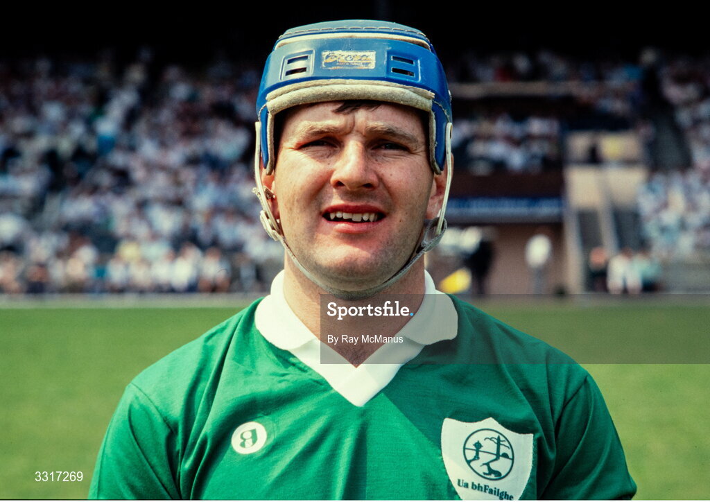 6 August 1989; Martin Hanamy of Offaly before the All-Ireland Senior Hurling Championship Semi-Final match between Antrim and Offaly in at Croke Park in Dublin. Photo by Ray McManus/Sportsfile
