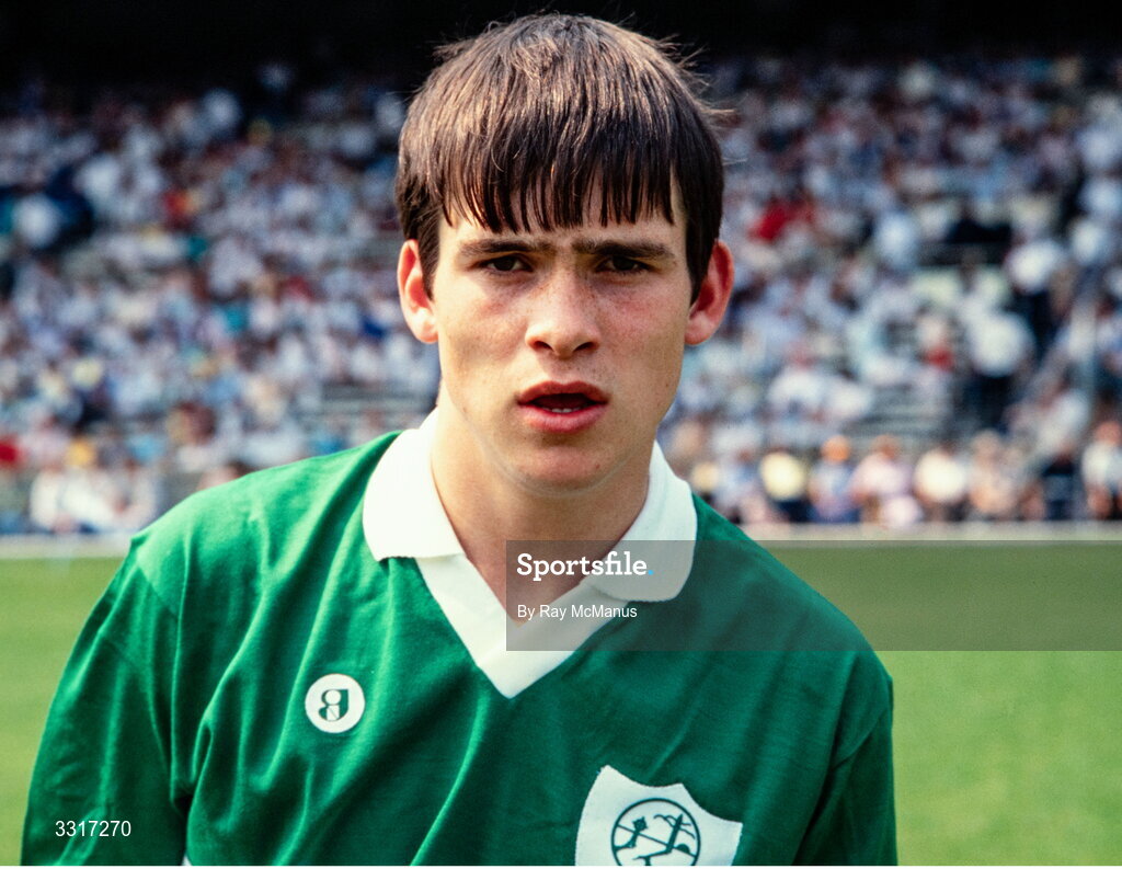 6 August 1989; Johnny Pilkington of Offaly before the All-Ireland Senior Hurling Championship Semi-Final match between Antrim and Offaly in at Croke Park in Dublin. Photo by Ray McManus/Sportsfile