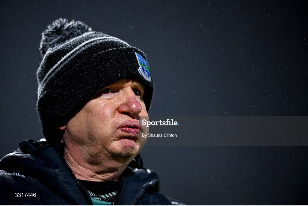 7 January 2026; Fermanagh manager Declan Bonner during the Bank of Ireland Dr McKenna Cup match between Fermanagh and Cavan at St Patrick's Park in Tempo, Fermanagh. Photo by Shauna Clinton/Sportsfile