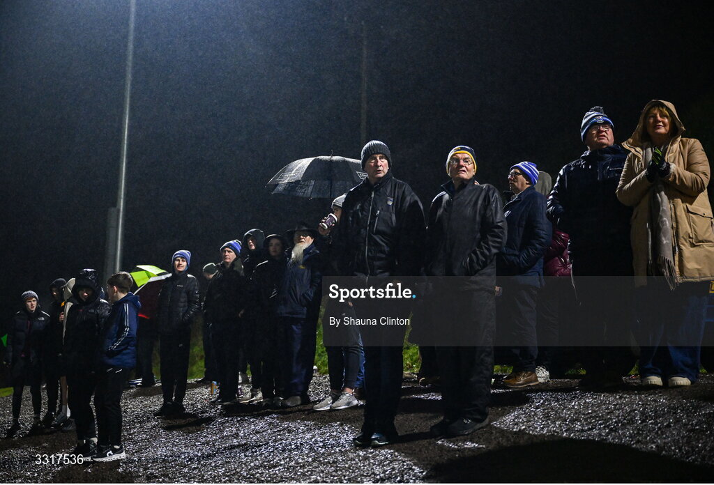 7 January 2026; Spectators during the Bank of Ireland Dr McKenna Cup match between Fermanagh and Cavan at St Patrick's Park in Tempo, Fermanagh. Photo by Shauna Clinton/Sportsfile