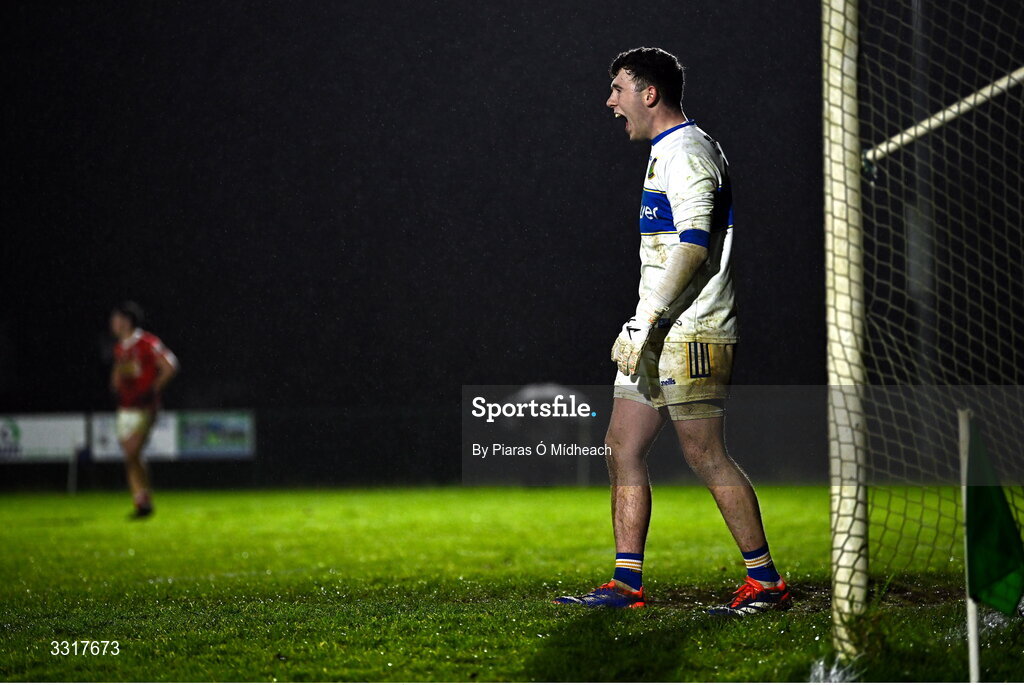 6 January 2026; Tipperary goalkeeper Robbie McGrath during the McGrath Cup match between Tipperary and Cork at Cappawhite GAA Club in Tipperary. Photo by Piaras Ó Mídheach/Sportsfile