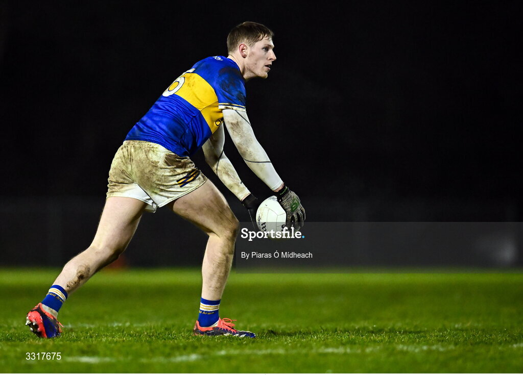 6 January 2026; Paudie Feehan of Tipperary during the McGrath Cup match between Tipperary and Cork at Cappawhite GAA Club in Tipperary. Photo by Piaras Ó Mídheach/Sportsfile