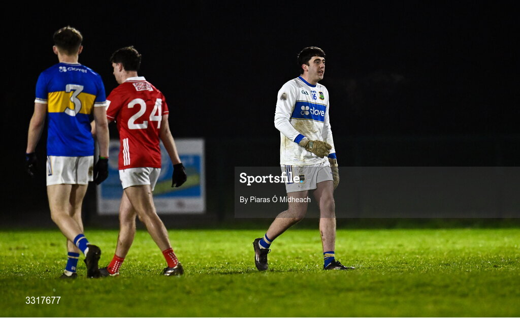 6 January 2026; Tipperary goalkeeper Shane Ryan during the McGrath Cup match between Tipperary and Cork at Cappawhite GAA Club in Tipperary. Photo by Piaras Ó Mídheach/Sportsfile