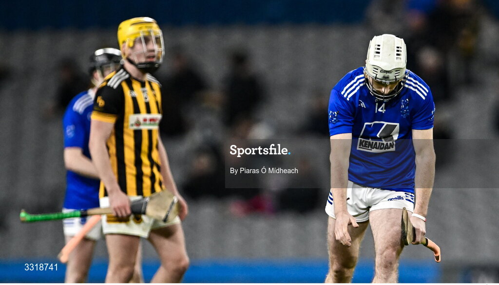 10 January 2026; Shane Boland of Tooreen reacts after hitting a wide during the AIB GAA Hurling All-Ireland Intermediate Club Championship final match between Tooreen of Mayo and Upperchurch-Drombane of Tipperary at Croke Park in Dublin. Photo by Piaras Ó Mídheach/Sportsfile