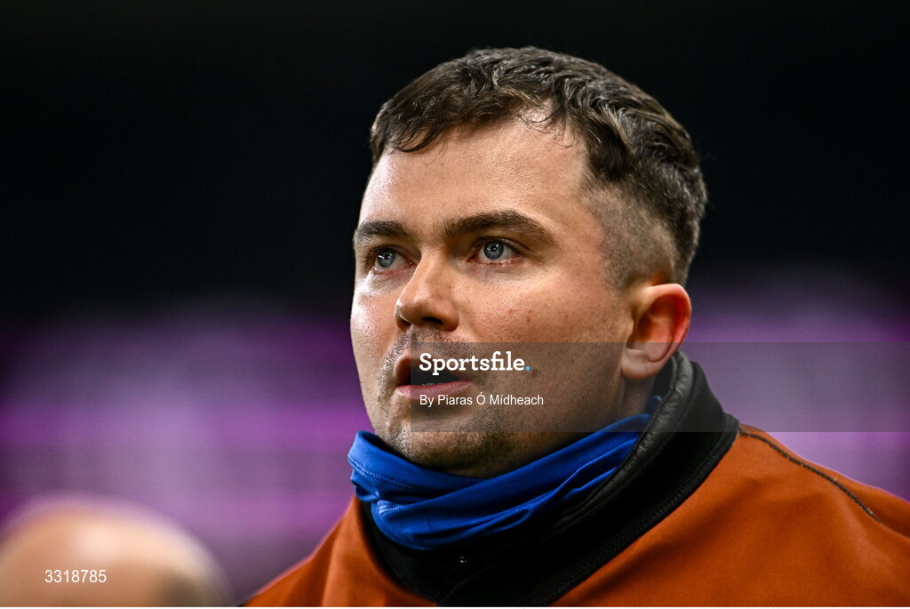 10 January 2026; Tooreen backroom team member Colm Fitzgerald during the AIB GAA Hurling All-Ireland Intermediate Club Championship final match between Tooreen of Mayo and Upperchurch-Drombane of Tipperary at Croke Park in Dublin. Photo by Piaras Ó Mídheach/Sportsfile