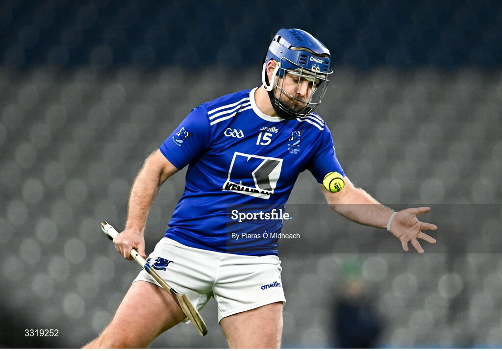 10 January 2026; Kenny Feeney of Tooreen during the AIB GAA Hurling All-Ireland Intermediate Club Championship final match between Tooreen of Mayo and Upperchurch-Drombane of Tipperary at Croke Park in Dublin. Photo by Piaras Ó Mídheach/Sportsfile