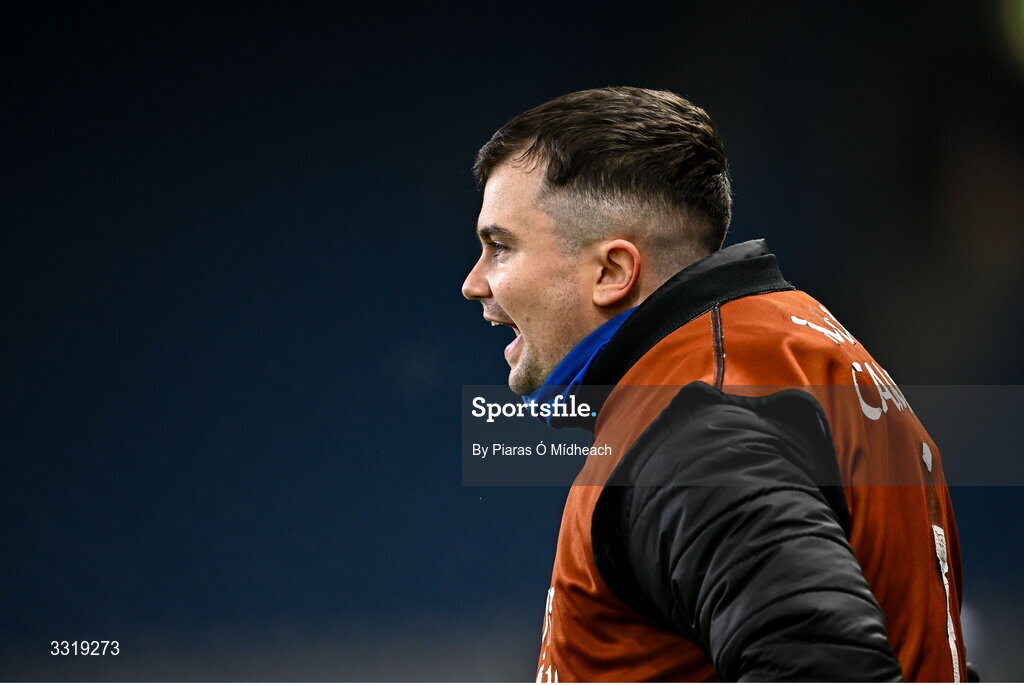 10 January 2026; Tooreen backroom team member Colm Fitzgerald during the AIB GAA Hurling All-Ireland Intermediate Club Championship final match between Tooreen of Mayo and Upperchurch-Drombane of Tipperary at Croke Park in Dublin. Photo by Piaras Ó Mídheach/Sportsfile