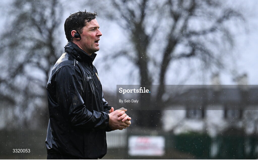 11 January 2026; Offaly hurley carrier Séamus Callanan during the Dioralyte Walsh Cup semi-final match between Galway and Offaly at Duggan Park in Ballinasloe, Galway. Photo by Seb Daly/Sportsfile