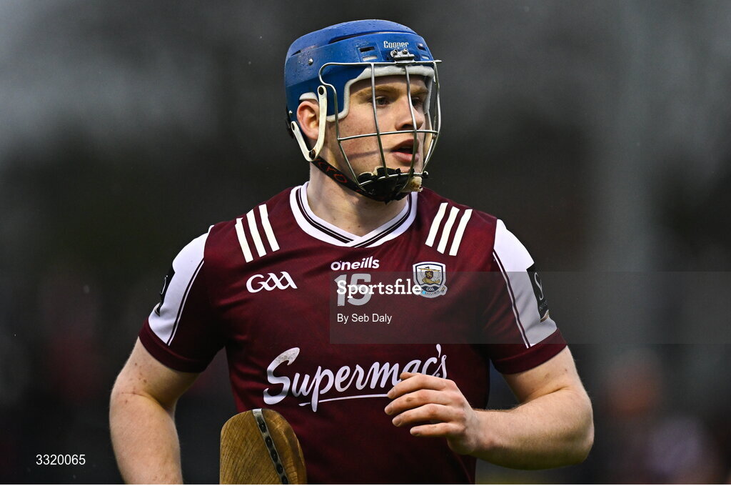 11 January 2026; Brian Callanan of Galway during the Dioralyte Walsh Cup semi-final match between Galway and Offaly at Duggan Park in Ballinasloe, Galway. Photo by Seb Daly/Sportsfile
