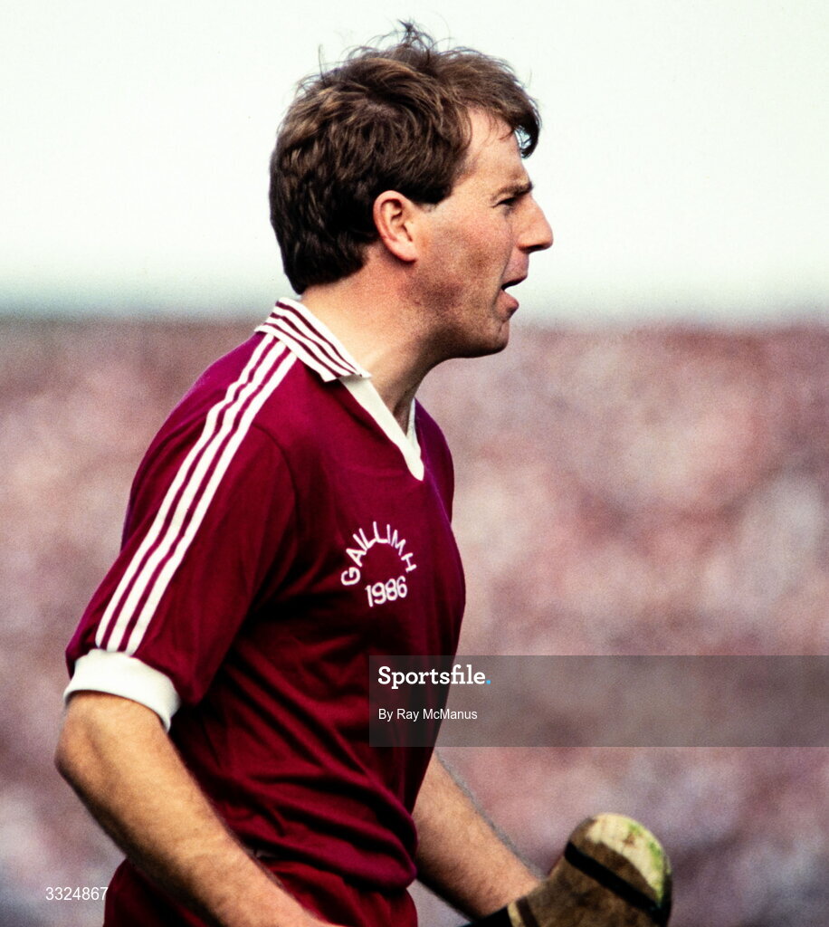 7 September 1986; Ollie Kilkenny of Galway during the All Ireland Senior Hurling Championship Final match between Cork and Galway at Croke Park, Dublin. Photo by Ray McManus/Sportsfile