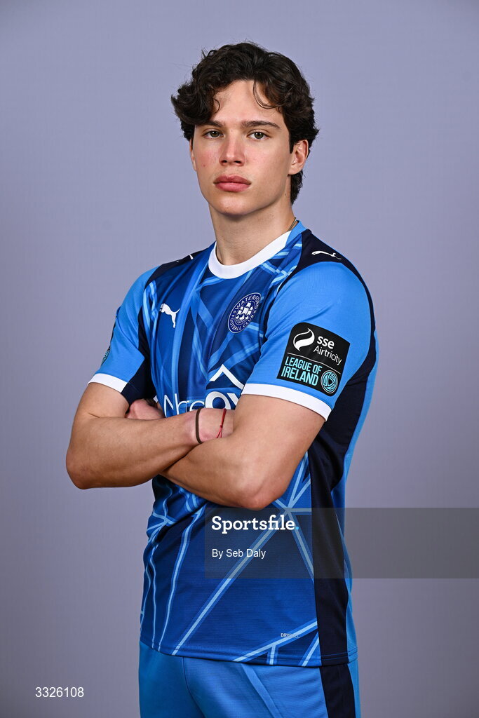 21 January 2026; Benny Couto during a Waterford FC squad portraits session at the SETU Arena in Carriganore, Waterford. Photo by Seb Daly/Sportsfile