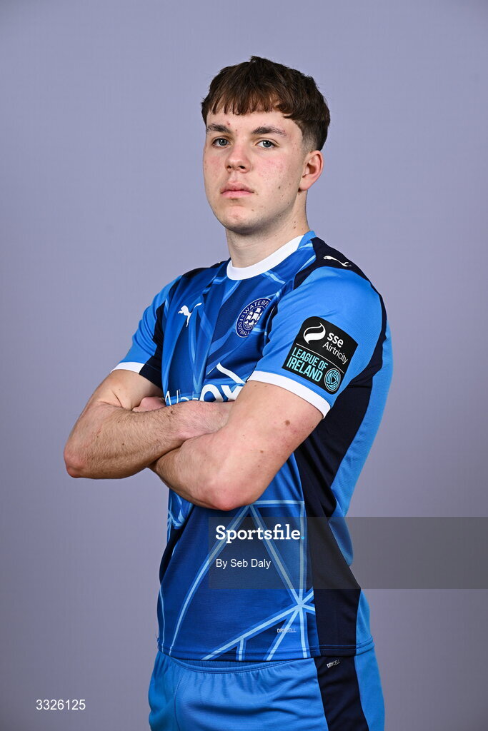 21 January 2026; Alan Zborowski during a Waterford FC squad portraits session at the SETU Arena in Carriganore, Waterford. Photo by Seb Daly/Sportsfile