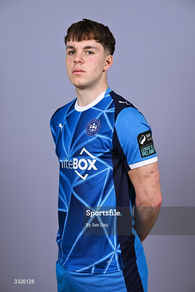 21 January 2026; Alan Zborowski during a Waterford FC squad portraits session at the SETU Arena in Carriganore, Waterford. Photo by Seb Daly/Sportsfile