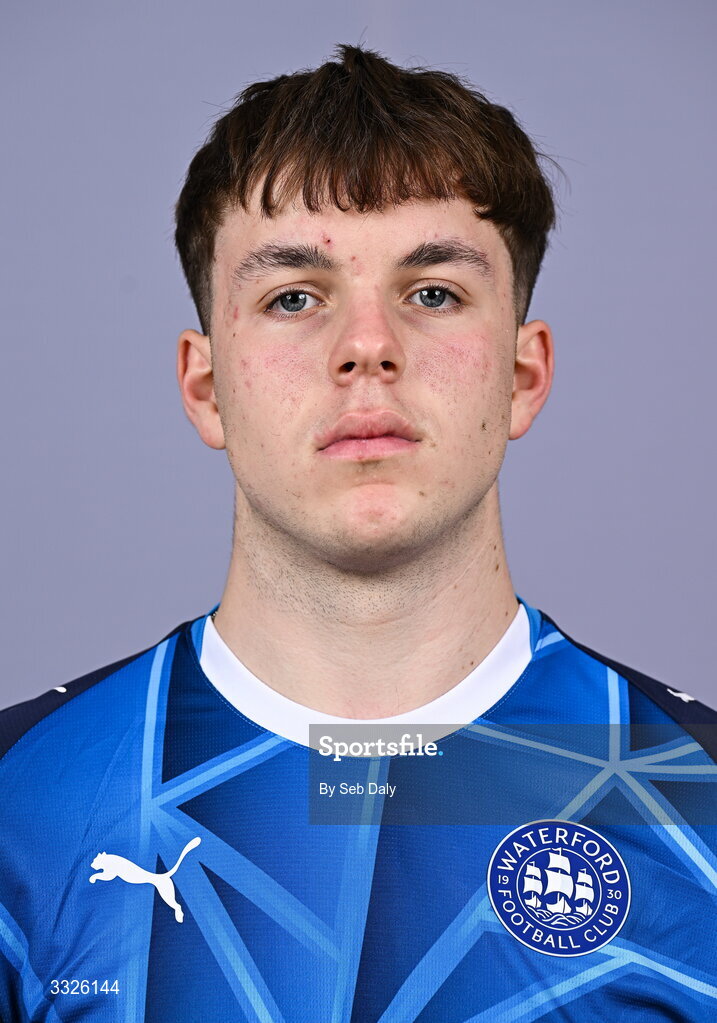 21 January 2026; Alan Zborowski during a Waterford FC squad portraits session at the SETU Arena in Carriganore, Waterford. Photo by Seb Daly/Sportsfile